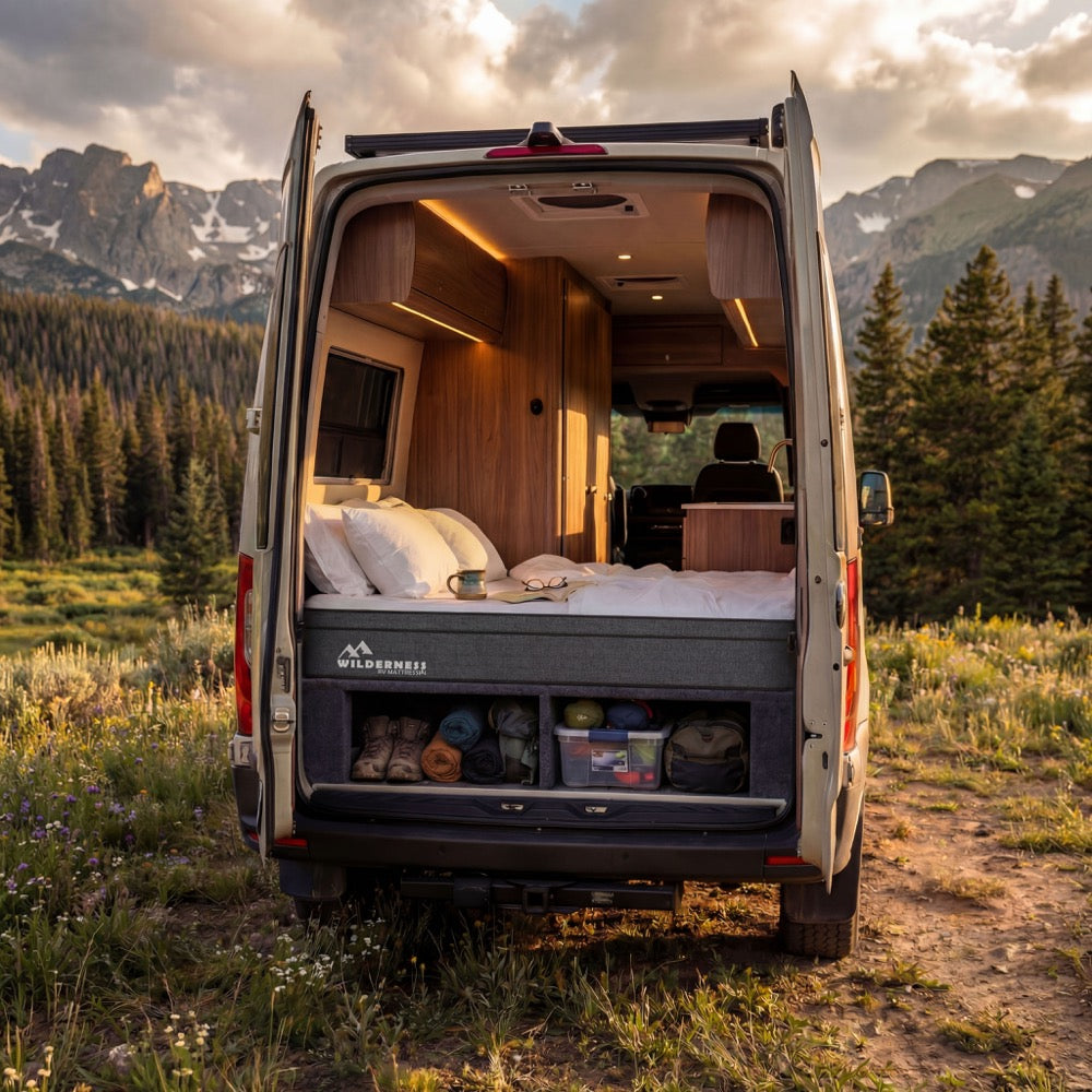 Wilderness RV Mattress in van